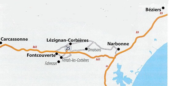 Musée Languedoc Occitanie Fontfroide Carcassonne Lagrasse Narbonne Sud de la France.
